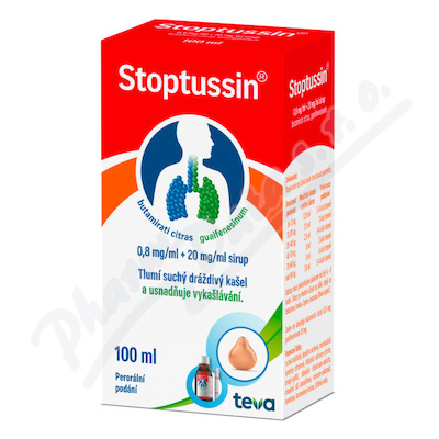 Stoptussin 0.8mg/ml+20mg/ml sir.1x100ml II