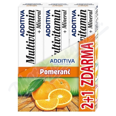 Additiva MM sada 2+1 pomeranč šum.tbl.3x20ks