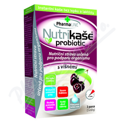 Nutrikaše probiotic s višněmi 3x60g