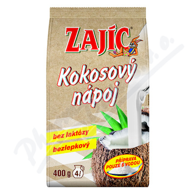 Kokosový nápoj Zajíc sáček 400g