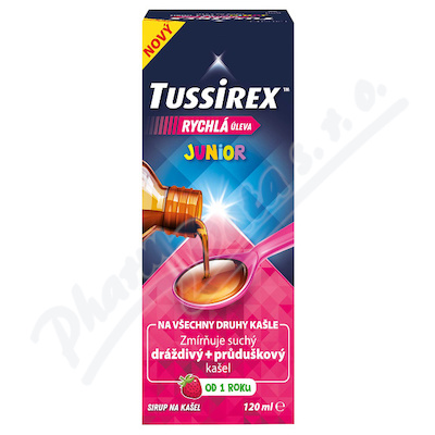 Tussirex Junior sirup na kašel 120ml