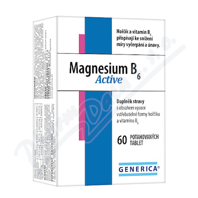 Magnesium B6 Active tbl.60 Generica