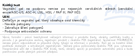 DeflaGyn aplikační sada 2 aplikátory + gel 150ml