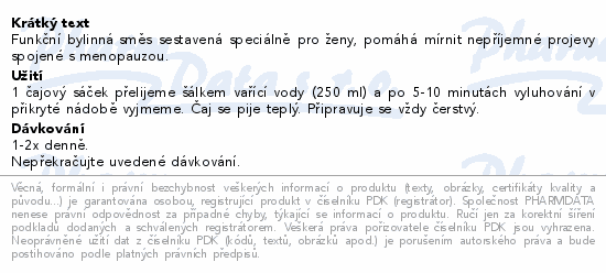 LEROS Klidná menopauza 20x1.3g